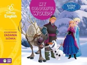 Okładka książki Kraina Lodu. My colourful words! Disney English