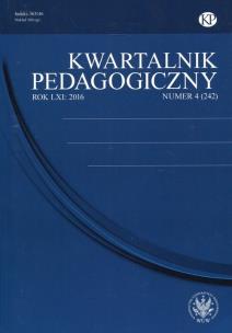 Opakowanie Kwartalnik Pedagogiczny 2016/4