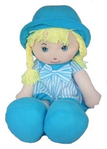 Opakowanie Lalka szmaciana 54 cm niebieska