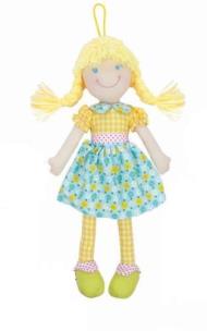 Opakowanie Lalka szmaciana Cornelia 38cm niebieska