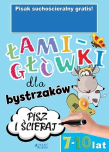 Okładka książki Łamigłówki dla bystrzaków 7-10 lat