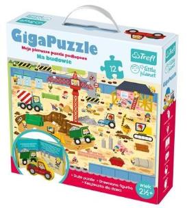 Opakowanie Little Planet - Giga puzzle Na budowie TREFL