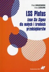 Okładka książki LSS Plutus Lean Six Sigma dla małych i średnich przedsiębiorstw