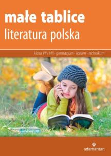 Okładka książki Małe tablice Literatura polska 2017