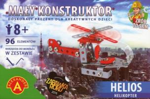 Mały konstruktor Helios Helikopter. Wydawca: Alexander. Multiszop.pl Opakowanie Mały konstruktor Helios Helikopter