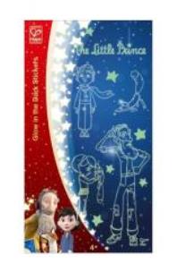 Okładka książki Mały Książe. Postaci - świecące naklejki