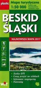 Okładka książki Mapa turystyczna Beskid Śląski 1:50 000 WIT