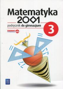Okładka książki Matematyka  GIM KL 3. Podręcznik. Matematyka 2001