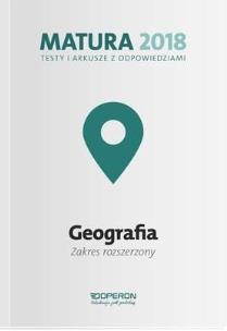 Okładka książki Matura 2018 Geografia. Testy i arkusze ZR