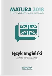 Okładka książki Matura 2018 Język angielski. Testy i arkusze ZP