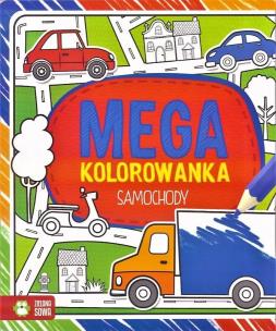 Okładka książki Megakolorowanka. Samochody w.2