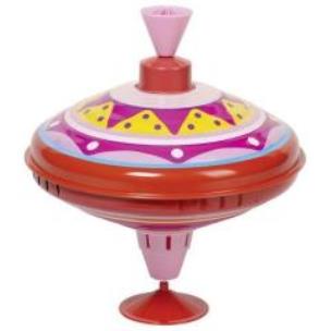 Opakowanie Metalowy bączek z dźwiękiem czerwony