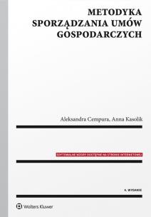 Okładka książki Metodyka sporządzania umów gospodarczych