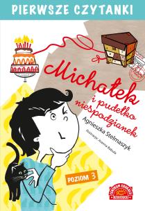 Okładka książki Michałek i pudełko niespodzianek. Pierwsze Czytanki