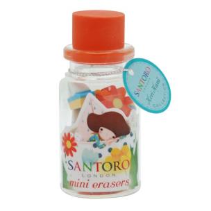 Opakowanie Mini gumki w butelce Kori Kumi - Czerwone