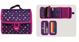 Opakowanie Multipiórnik MILAN z 2 piórnikami N-DOTS