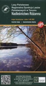 Opakowanie Nadleśnictwo Różanna Mapa turystyczna 1:40 000