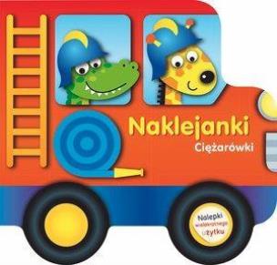 Okładka książki Naklejanki. Ciężarówki