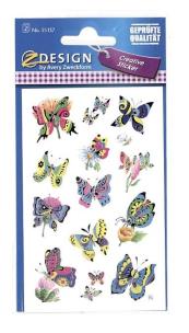 Opakowanie Naklejki papierowe tłoczone