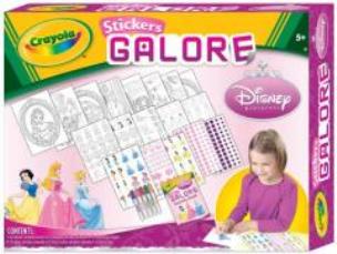 Opakowanie Naklejkomania Księżniczki CRAYOLA