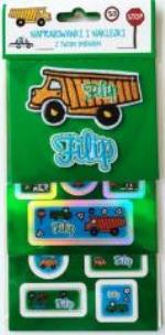 Opakowanie Naprasowanki i naklejki imienne - Filip