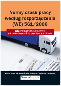 Opakowanie Normy czasu pracy kierowcy według rozporządzenia (WE) 561/2006.