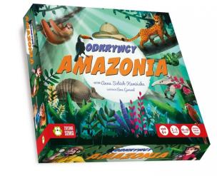 Okładka książki Odkrywcy. Amazonia
