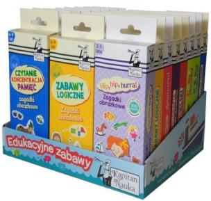 Opakowanie Pakiet Kapitan Nauka. Zagadki obrazkowe 3-6 lat