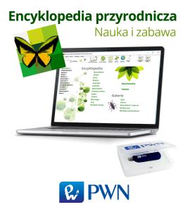 Opakowanie Pendrive - Encyklopedia przyrodnicza dla każdego.