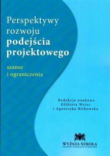 Okładka książki Perspektywy rozwoju podejścia projektowego