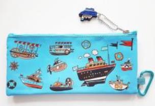 Opakowanie Piórnik imienny szkolny (statki)