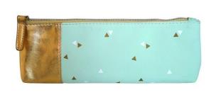 Opakowanie Piórnik miętowo- złoty