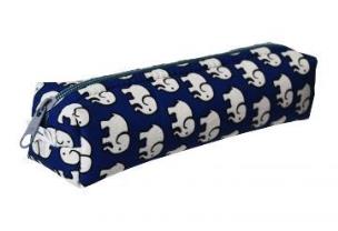 Opakowanie Piórnik PA421 białe słonie MESIO