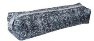 Opakowanie Piórnik PA432 biało-czarny jok. MESIO