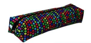 Opakowanie Piórnik PA433 kolorowe kółka jok. MESIO