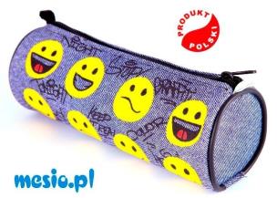 Opakowanie Piórnik tuba TU612 Buźki jeans MESIO