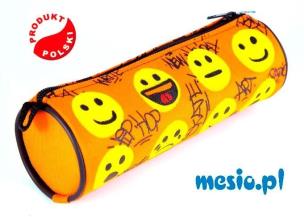 Opakowanie Piórnik tuba TU614 Buźki pomarańczowe MESIO