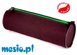 Opakowanie Piórnik tuba TU621 Czarny gładki MESIO