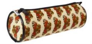 Opakowanie Piórnik tuba TU629 Motyl beż MESIO