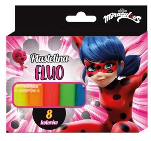 Opakowanie Plastelina Fluo 8 kolorów