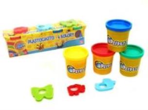 Opakowanie Plastociasto 4 kolory z foremkami