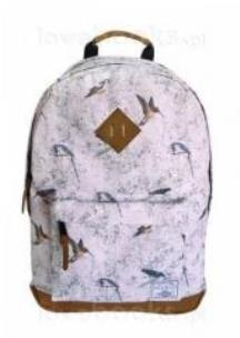 Opakowanie Plecak 18x32xH46 27L biały ptaki