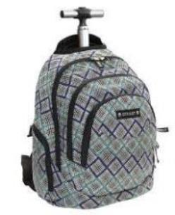 Opakowanie Plecak na kółkach zaokrąglony Canvas Twist STREET