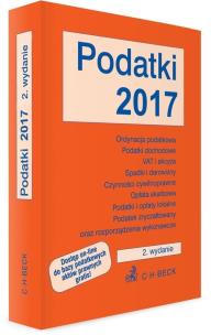 Okładka książki Podatki 2017