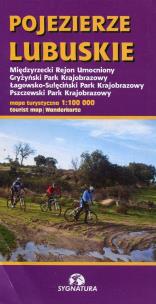Opakowanie Pojezierze Lubuskie mapa turystyczna 1:100 000