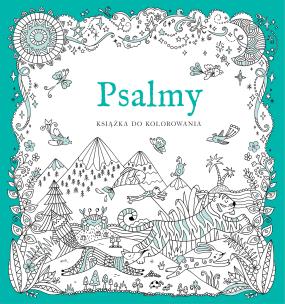 Okładka książki Psalmy.Książka do kolorowania