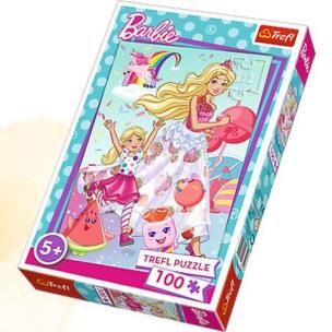Opakowanie Puzzle 100 Świat Barbie