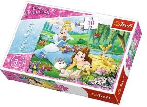Opakowanie Puzzle 30 Bella i Kopciuszek TREFL