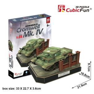 Opakowanie Puzzle 3D Armibuild Cromwell Mk IV 157 elementów