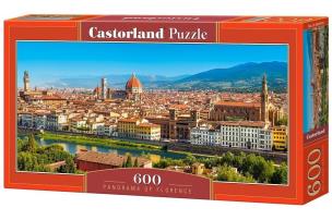 Opakowanie Puzzle 600 Panoramiczne:Panorama of Florence